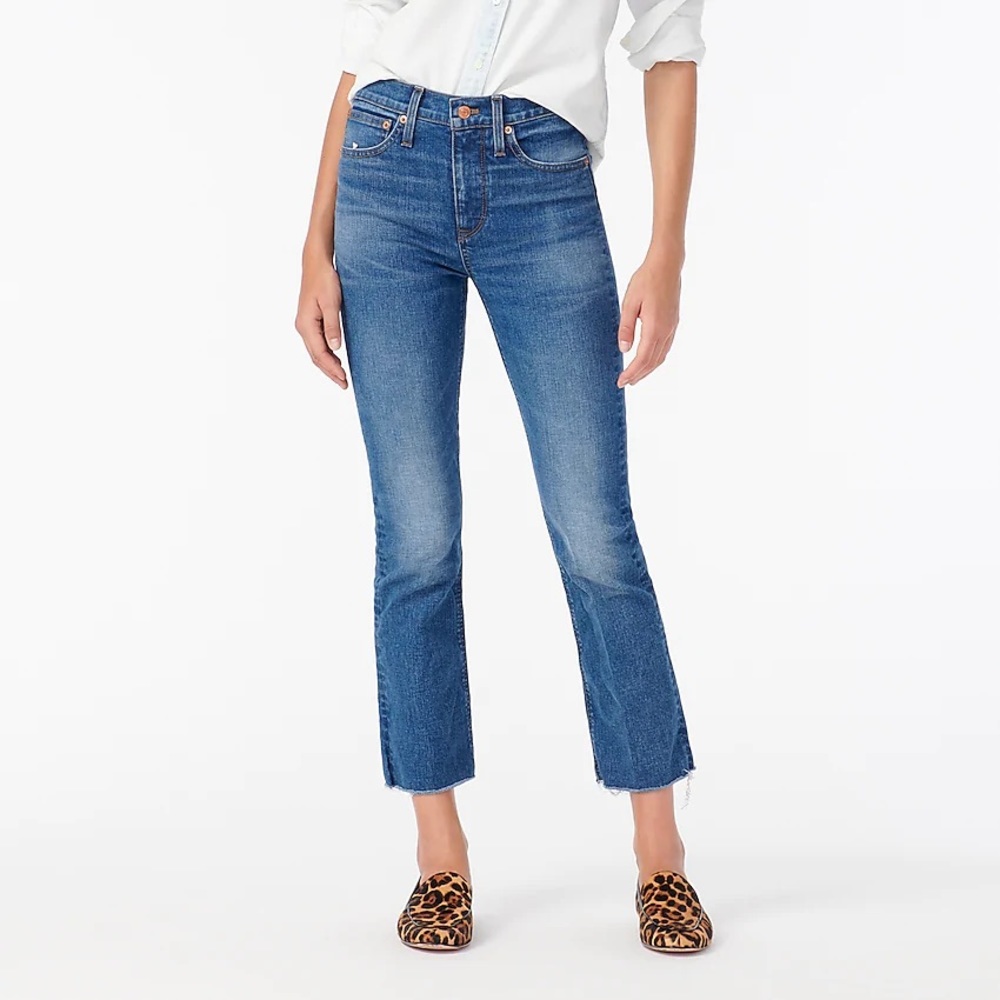 NWT ⭐️ J. Crew Billie Demi Boot Crop W30